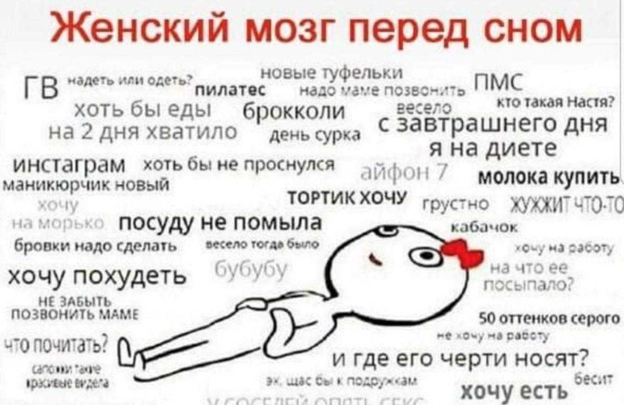 О чем думает человек перед сном? как мысли влияют на наше настроение? - блог викиум