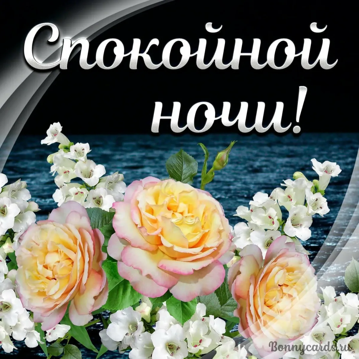 Картинки: спокойной ночи и сладких снов!. лучший