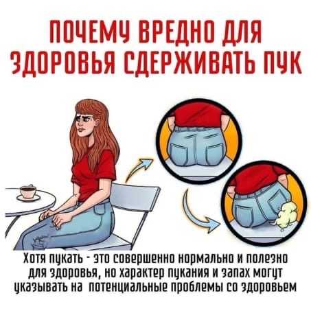 Почему человек часто пукает?