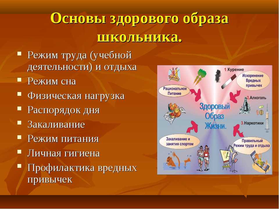 Здоровый образ жизни